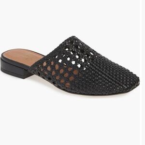 M4D3 | Lana Woven Mule in Black